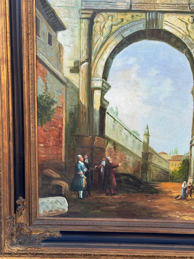 Quadro olio su tela