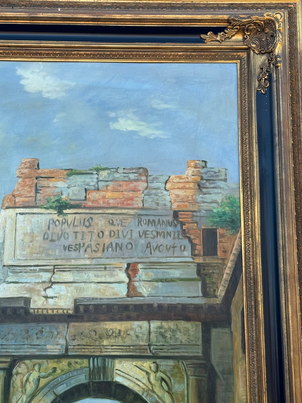 Quadro olio su tela