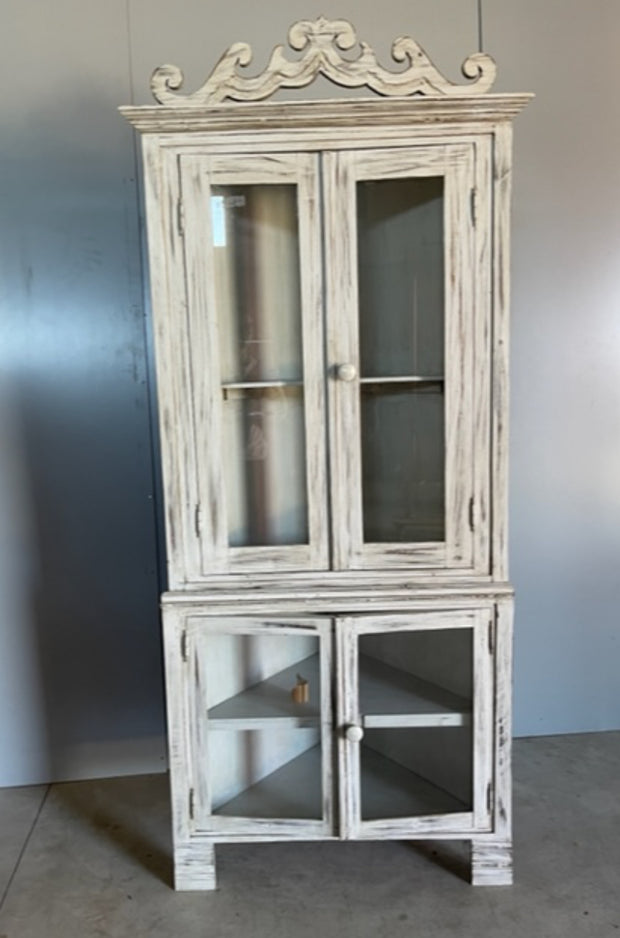 Angoliera Mara in legno stile shabby chic provenzale